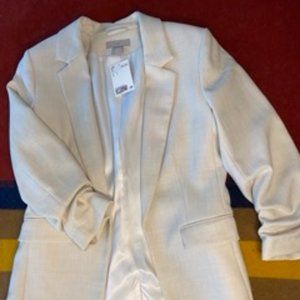 NWT Linen-look H&M Blazer, size S (38EU)